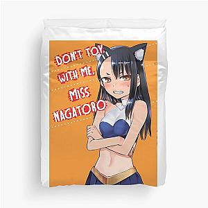Graphic from Please Don't Toy with Me Miss Nagatoro Duvet Cover