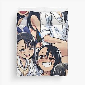 Nagatoro Hayase - The Sassy Waifu from Don't Toy with Me Miss Nagatoro anime manga Duvet Cover