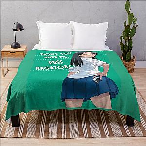 Graphic from Miss Nagatoro - Throw Blanket