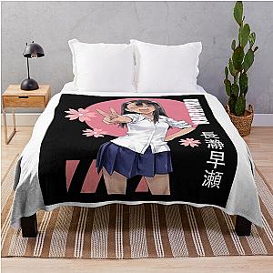 Don't Toy With Me Miss Nagatoro Poster Throw Blanket