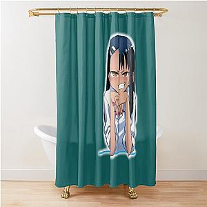Smiling Nagatoro Shower Curtain