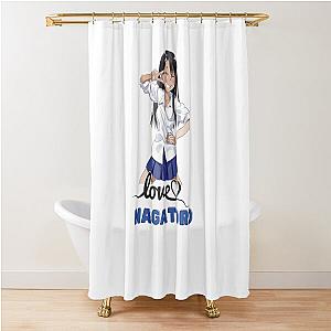 Cute Anime Nagatoro T-Shirt Shower Curtain