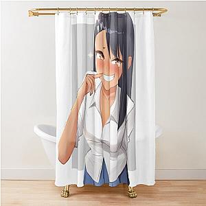 Hayase Nagatoro - The  Sassy Waifu from Don't Toy with Me Miss Nagatoro anime manga Shower Curtain