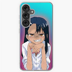 Please don't tease me Nagatoro phone case Samsung Galaxy Soft Leather Case