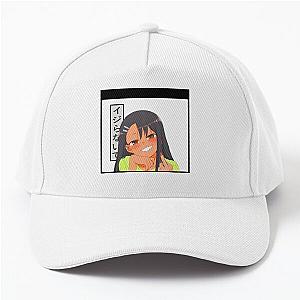 Hagatoro Middle Finger Border Sticker Baseball Cap
