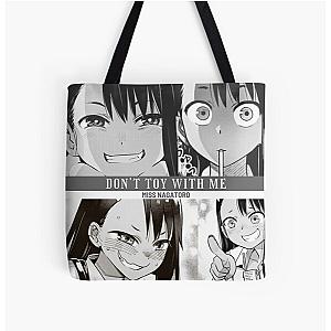 Miss Nagatoro San Don't Toy With Me Tote Bag