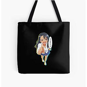 Miss Kawai Nagatoro All Over Print Tote Bag