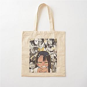 Nagatoro Hayase - The Sassy Waifu from Don't Toy with Me Miss Nagatoro anime and manga Cotton Tote Bag