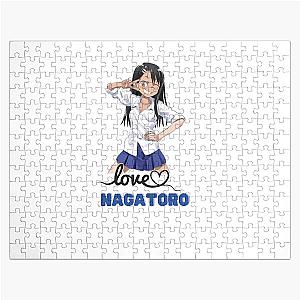 Cute Anime Nagatoro T-Shirt Puzzle