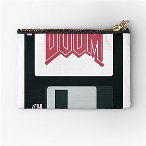 Doom Disk in Red Zipper Pouch