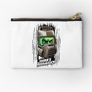 Here's Doomguy Zipper Pouch