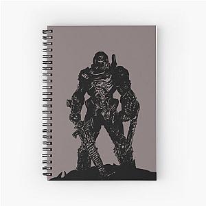 Doom Guy from Doom Eternal Spiral Notebook