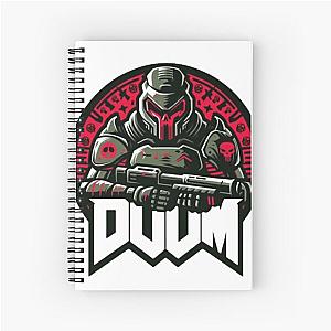 Doom Transparent  Spiral Notebook