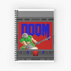 Old-school Doom  Spiral Notebook