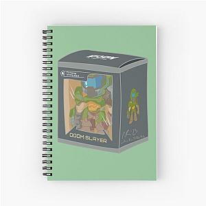 Doom Slayer toy Spiral Notebook