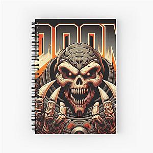 Doom Monster  Spiral Notebook