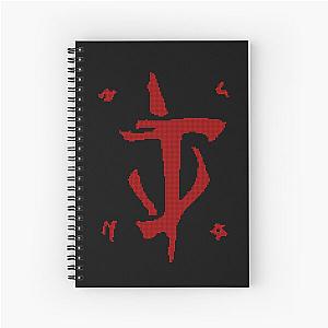 Eternal Slayer - Pixels Spiral Notebook