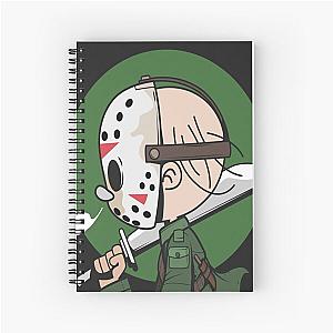 Eternal Terror: Jason Voorhees Unleashed Spiral Notebook