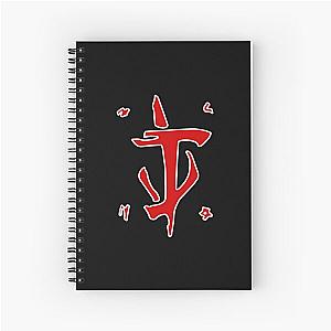 Eternal Slayer (with white outline) Spiral Notebook