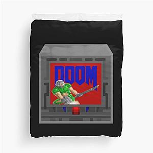 Old-school Doom  Duvet Cover