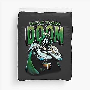 Fantastic Four Doctor Doom black Duvet Cover