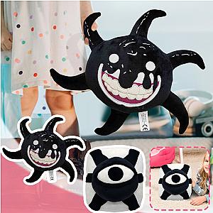 31cm Black Screech Round Horror Game Doors Plush