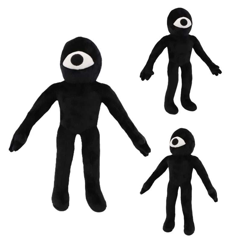 25cm Black Seek Doors Escape Horror Game Plush | Doors Plush Shop ...