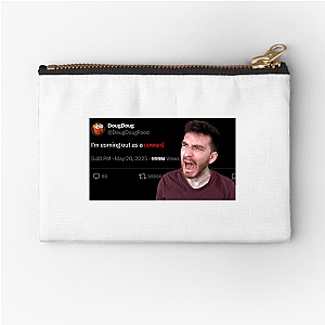 DougDoug Gaming Reimagined Doug Doug Zipper Pouches