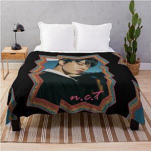 Kim Dongyoung NCT Doyoung Korean Kpop Retro Color Oil Paint Design Throw Blanket