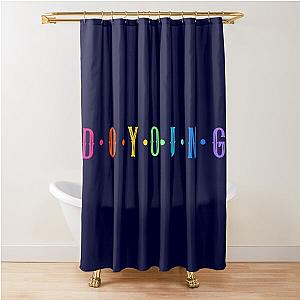 Doyoung colorful Shower Curtain