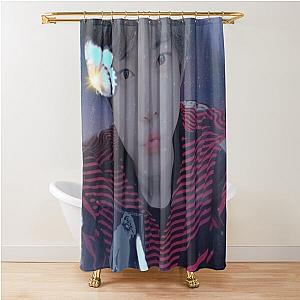 Kim Doyoung Butterfly Shower Curtain