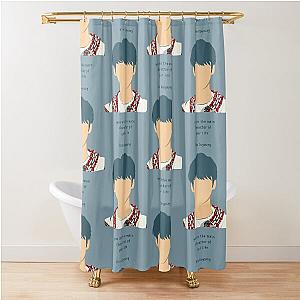 Quotes by Doyoung Shower Curtain
