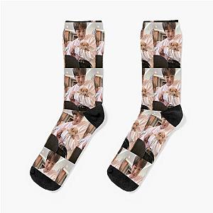 Doyoung with Puppy Socks