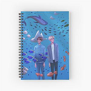 Doyoung and Jungwoo at the Aquarium Notebook