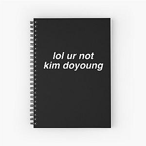 Not Kim Doyoung Spiral Notebook