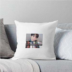 Kim Doyoung Sticker by joonlov3r Throw Pillow