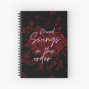 DPR album Mood Swings in this order (MITO) Spiral Notebook