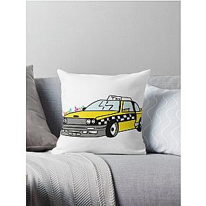 Yellow Cab DPR Live color Throw Pillow