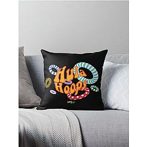 DPR LIVE hula hoops art Throw Pillow