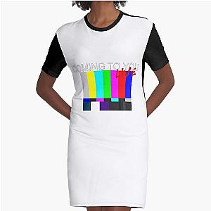 DPR Live TV print Graphic T-Shirt Dress