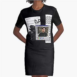 DPR DABIN Graphic T-Shirt Dress