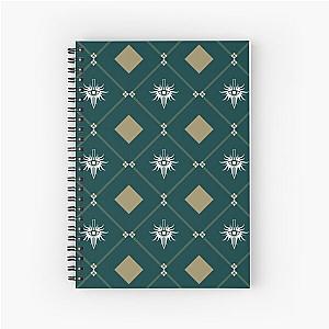 Inquisition Textile - Dragon Age Geometric Art Spiral Notebook