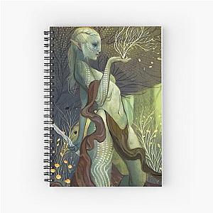 Dragon Age Elf Tarot Spiral Notebook