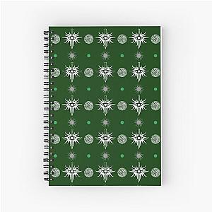 Inquisition Heraldry Textile - Dragon Age Art Spiral Notebook