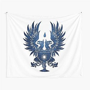 Dragon Age: Grey Warden Blue (White BG) Tapestry