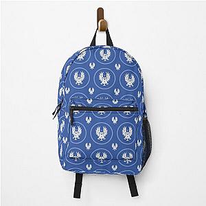 Grey Warden Textile 2 - Dragon Age Geometric Art Backpack