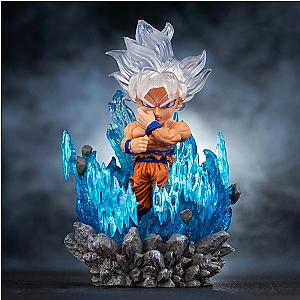 10cm Goku Dragon Ball Super Saiyan Figure Model Toy