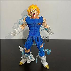 27CM Vegeta Dragon Ball Z Self-destruct Majin Vegeta Action Figures Collection Model Toys