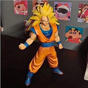 27CM Son Goku Dragon Ball Z Super Saiyan Action Figures Model Toys