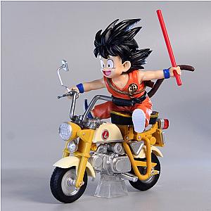 15cm Son Goku Motorcycle Dragon Ball Z Figures Toy